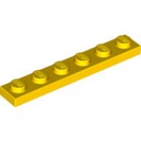 LEGO Platte 1x6