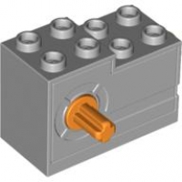 LEGO Motor mit manueller Funktion 2x4x2