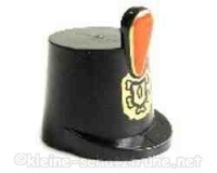 LEGO Soldaten Hut, Shako, bedruckt