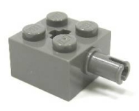 LEGO Stein 2x2 mit Pin