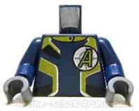 LEGO Figuren Torso Agents