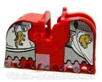LEGO Sattel mit Aufdruck