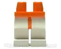 LEGO Figuren Beine mit orangener Hüfte / gebraucht