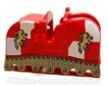 LEGO Sattel mit Aufdruck
