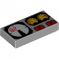 LEGO Kachel 1x2 bedruckt