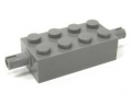 LEGO Stein 2x4 mit 2 Pins