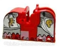 LEGO Sattel mit Aufdruck