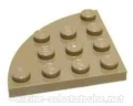 LEGO 1/4 Platte 4x4 rund