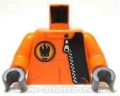LEGO Figuren Torso Agents